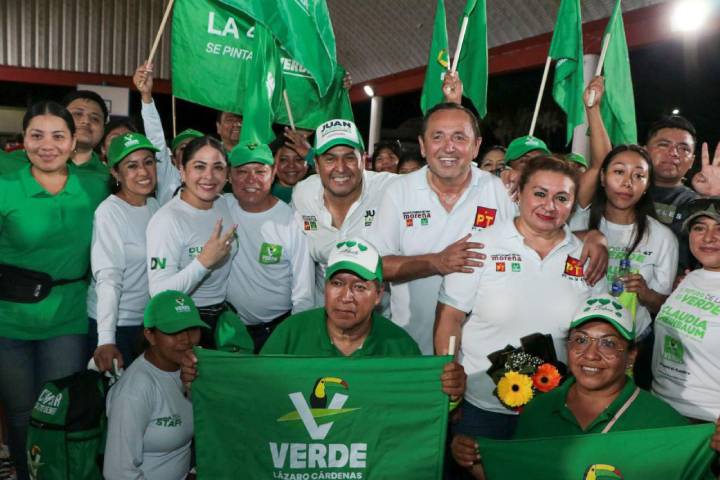 Apoyo Masivo en Lázaro Cárdenas hacia Juan Carrillo y la Cuarta Transformación