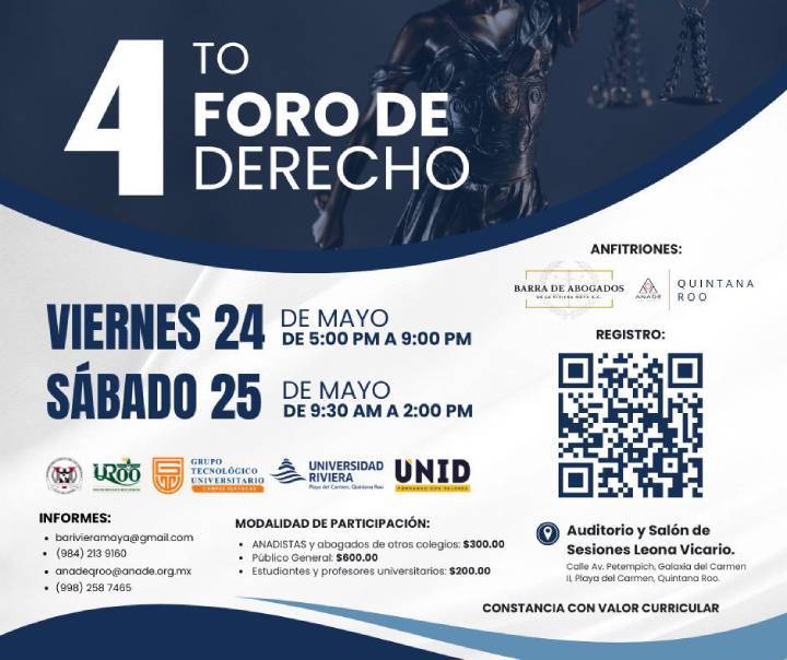 Evento Legal en Riviera Maya: Aprende y Actualízate