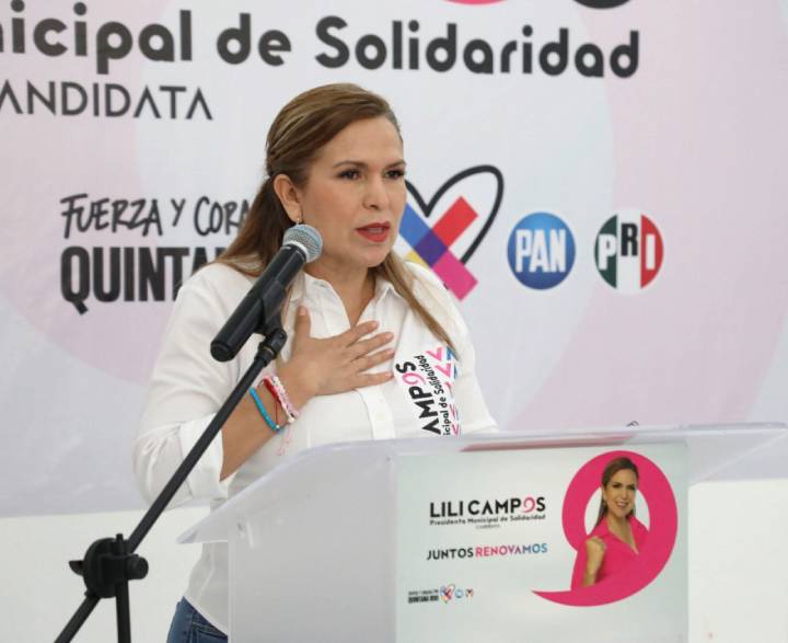 Llama Lili Campos a votar con valentía este domingo para consolidar la renovación