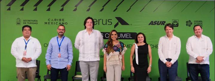 Revive la conexión aérea entre Cancún y Cozumel