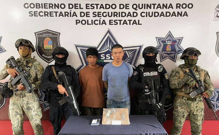 Capturados Dos Sicarios Colombianos en Cancún