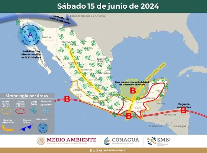 Clima en Quintana Roo: Intensas lluvias afectarán gran parte del estado