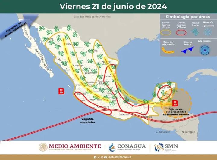 Clima en Quintana Roo: Persisten las Lluvias Intensas