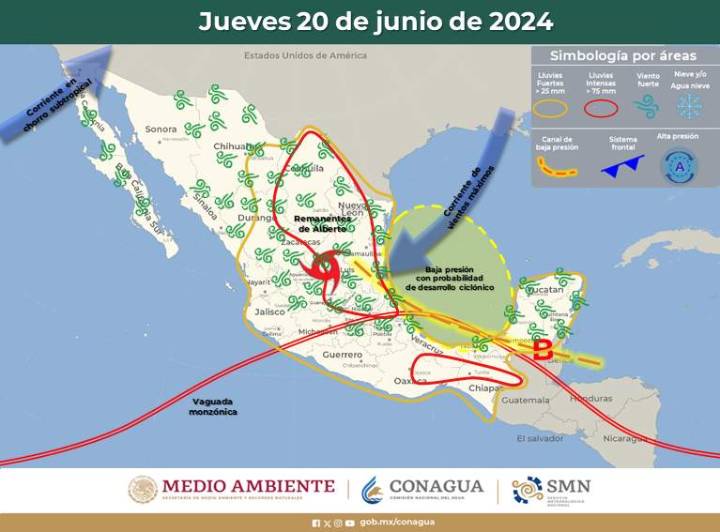 Clima en Quintana Roo: Persistirán Lluvias Intensas