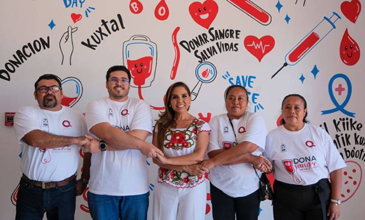 Mara Lezama Promueve y Agradece el “Día Mundial del Donante de Sangre” para Salvar Vidas en Quintana Roo