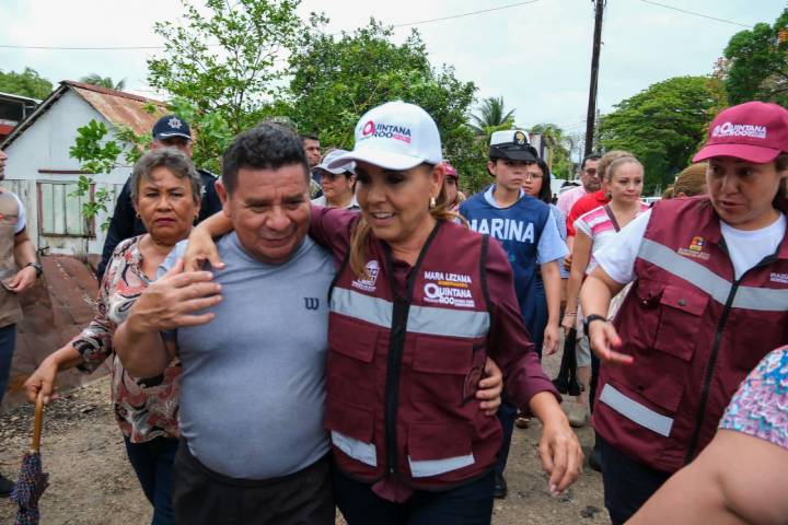 Mara Lezama consigue 37 millones para afectados por lluvias en Chetumal 3