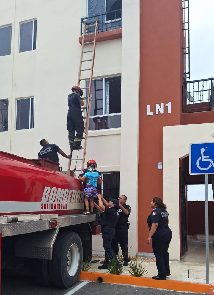 Rescate de un Niño de 4 Años en Playa del Carmen