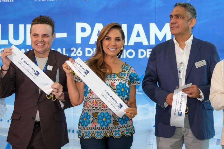 Tulum recibe el primer vuelo de Copa Airlines procedente de Panamá