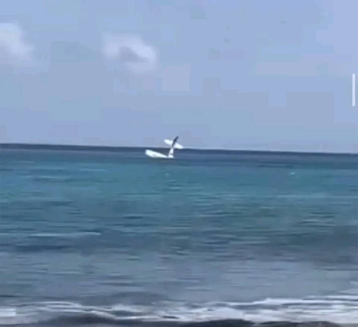Avioneta se precipita al mar frente a Cozumel