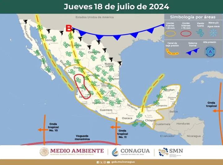 Clima en Quintana Roo: Se Pronostican Más Lluvias