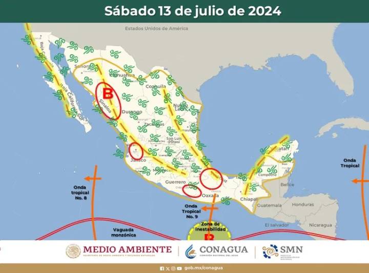 Clima en Quintana Roo: Se espera un sábado lluvioso