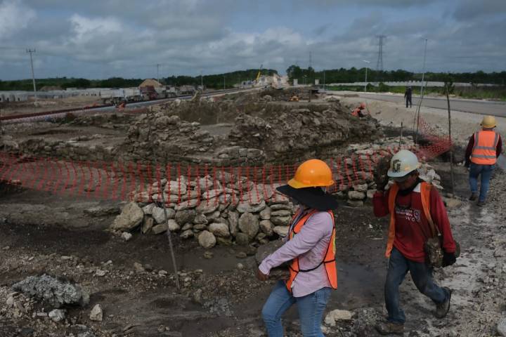 Descubren vestigios arqueologicos en Nicolas Bravo anuncia Mara Lezama 3