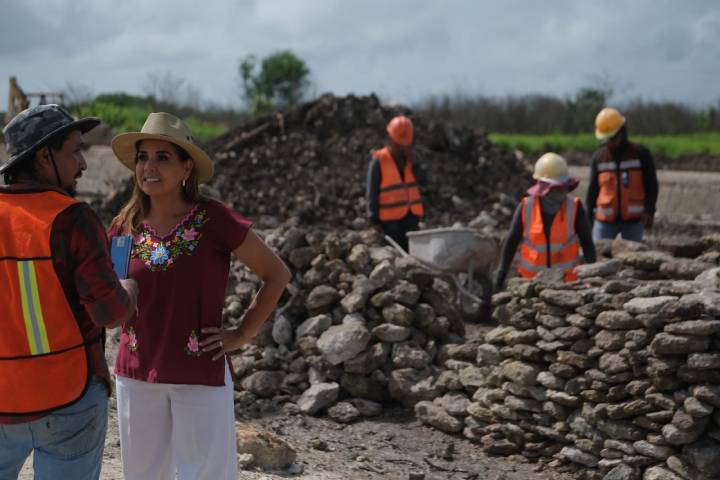 Descubren vestigios arqueológicos en Nicolás Bravo, anuncia Mara Lezama