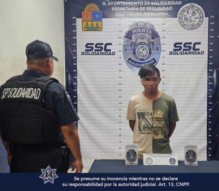 Detienen a sujeto por presunto abuso sexual en Playa del Carmen