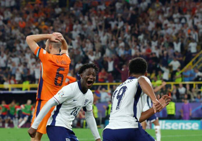 Inglaterra derrota a Países Bajos en el último minuto y se enfrentará a España en la final de la Eurocopa