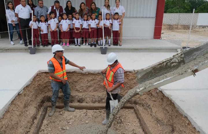 Mara Lezama Inaugura el Edificio del Preescolar de Nueva Creacion Tumben Kaan en Cancun 1