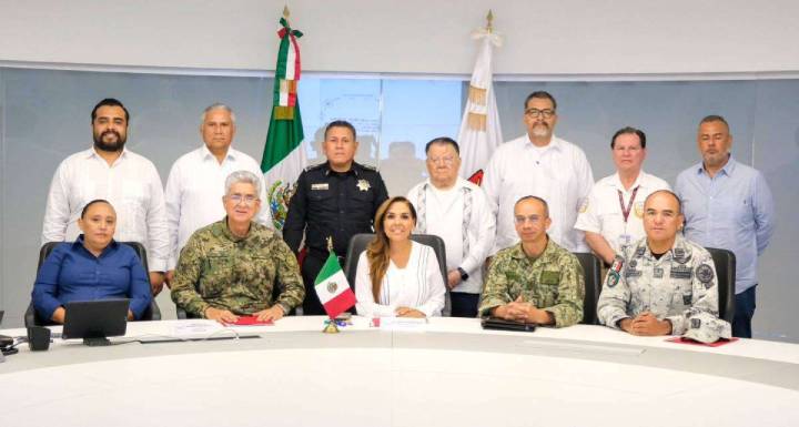 Mara Lezama Preside Nueva Reunión para Fortalecer la Estrategia de Seguridad en Quintana Roo