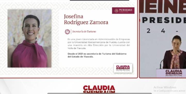 Nuevo nombramiento en la Secretaría de Turismo de CDMX: Josefina Rodríguez Zamora