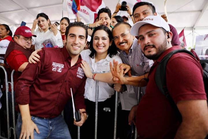 Estefanía Mercado celebra a Martín de la Cruz, pieza clave en la transformación de Solidaridad