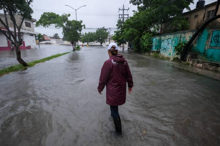 Nueva advertencia de Mara Lezama por inundaciones en Cancún