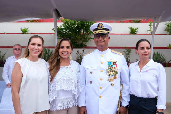 Nuevo mando en la Novena Región Naval asumido en Isla Mujeres