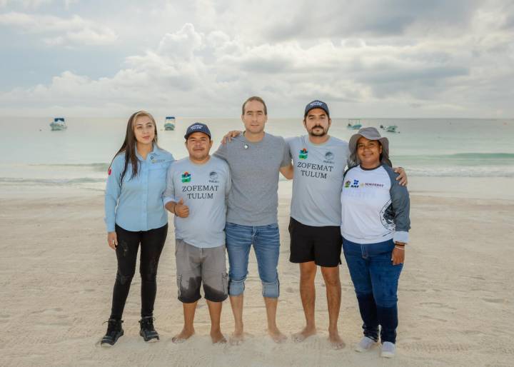 Diego Castañón impulsa jornadas para conservar las playas de Tulum