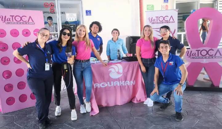 Aguakan se suma a la campaña "YA TOCA" para concientizar sobre el cáncer de mama