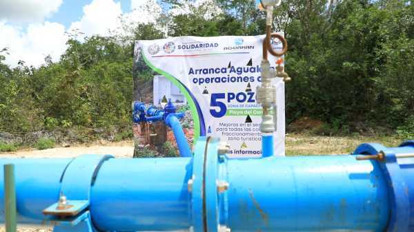 Alcaldesa de Solidaridad inaugura nuevos pozos de captacion de agua potable para mejorar el suministro en la ciudad 2