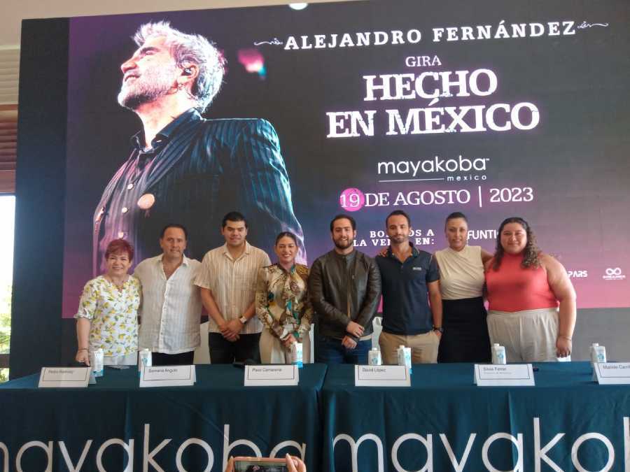 Alejandro Fernández dará un impresionante concierto en Mayakoba, Riviera Maya este verano