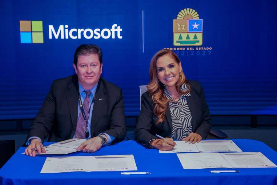 Alianza entre Mara Lezama y Microsoft para fomentar la inclusion digital de las MiPymes en Quintana Roo 2