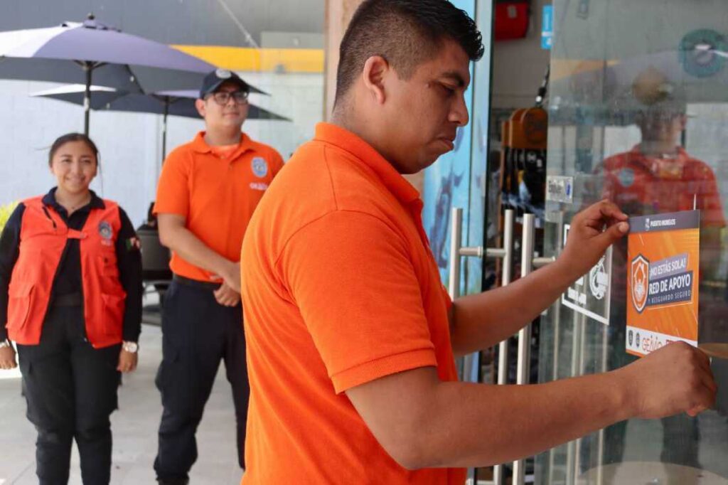 Ampliación de la Red de Apoyo y Resguardo Seguro en Puerto Morelos