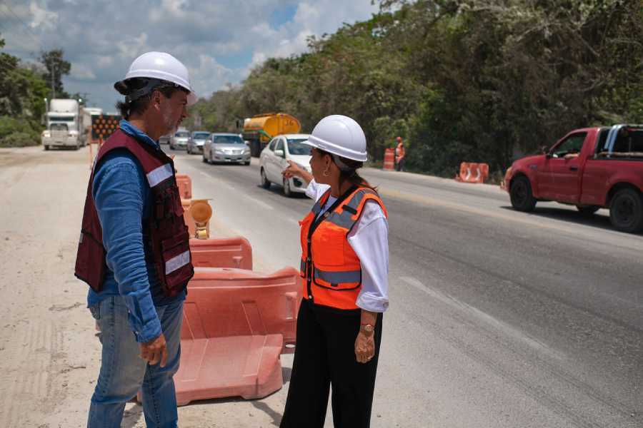 Ampliacion del libramiento 180 D Mejorando la movilidad con eficiencia y seguridad afirma Mara Lezama 2