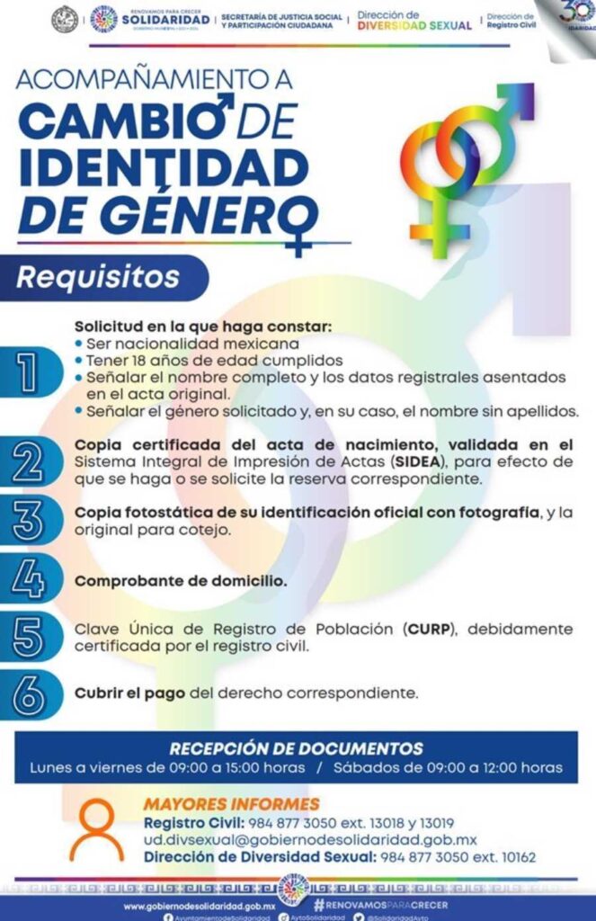 Aprobados beneficios fiscales para la comunidad LGBTTTIQ en Solidaridad 2