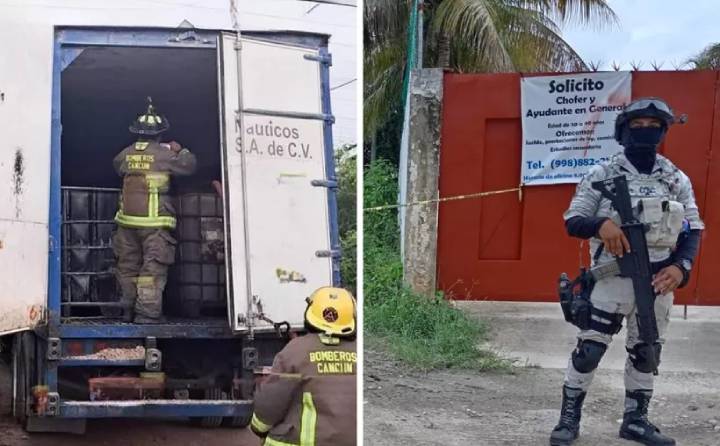 Arrestan a dos individuos por robo ilegal de combustible en Bonfil, Quintana Roo