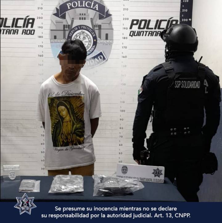 Arresto de dos individuos por tenencia de drogas tras operativo policial 1