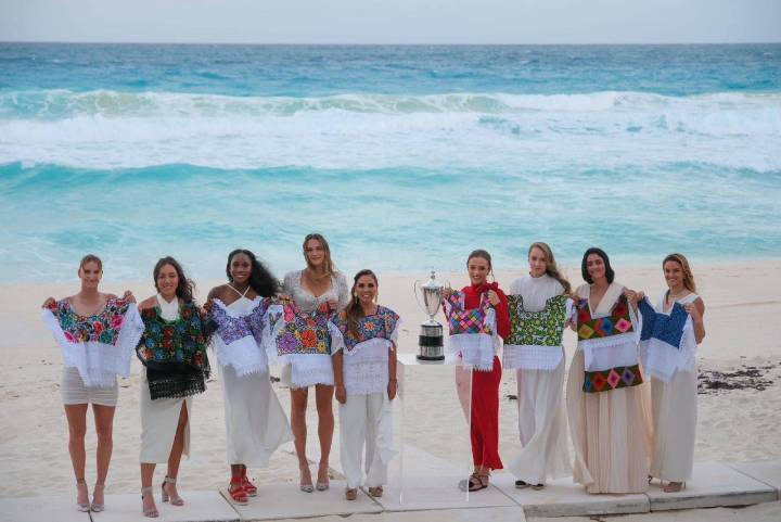 Arribo de las Grandes Damas del Tenis Mundial a Quintana Roo