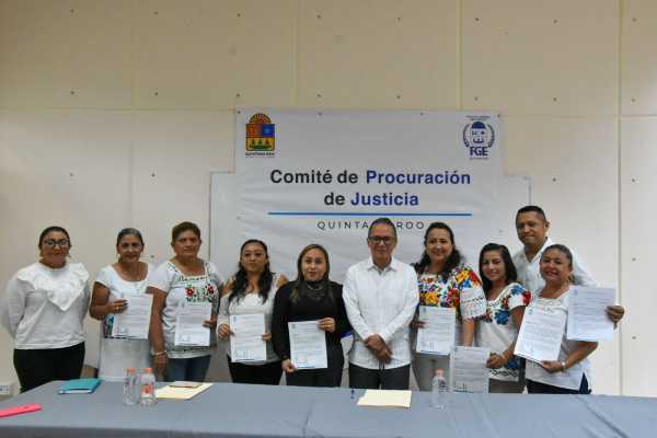 Autoridades de Quintana Roo establecen Comites de Procuracion de Justicia en Jose Maria Morelos para proteger a las mujeres victimas de delitos 2