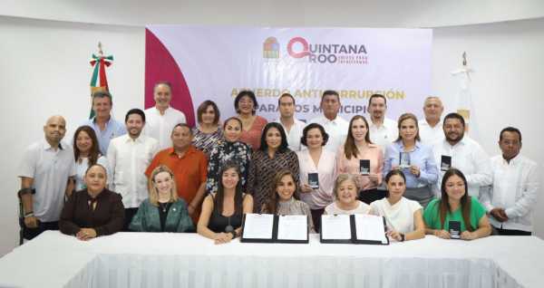 Autoridades de Quintana Roo se comprometen a combatir la corrupcion en los municipios 1