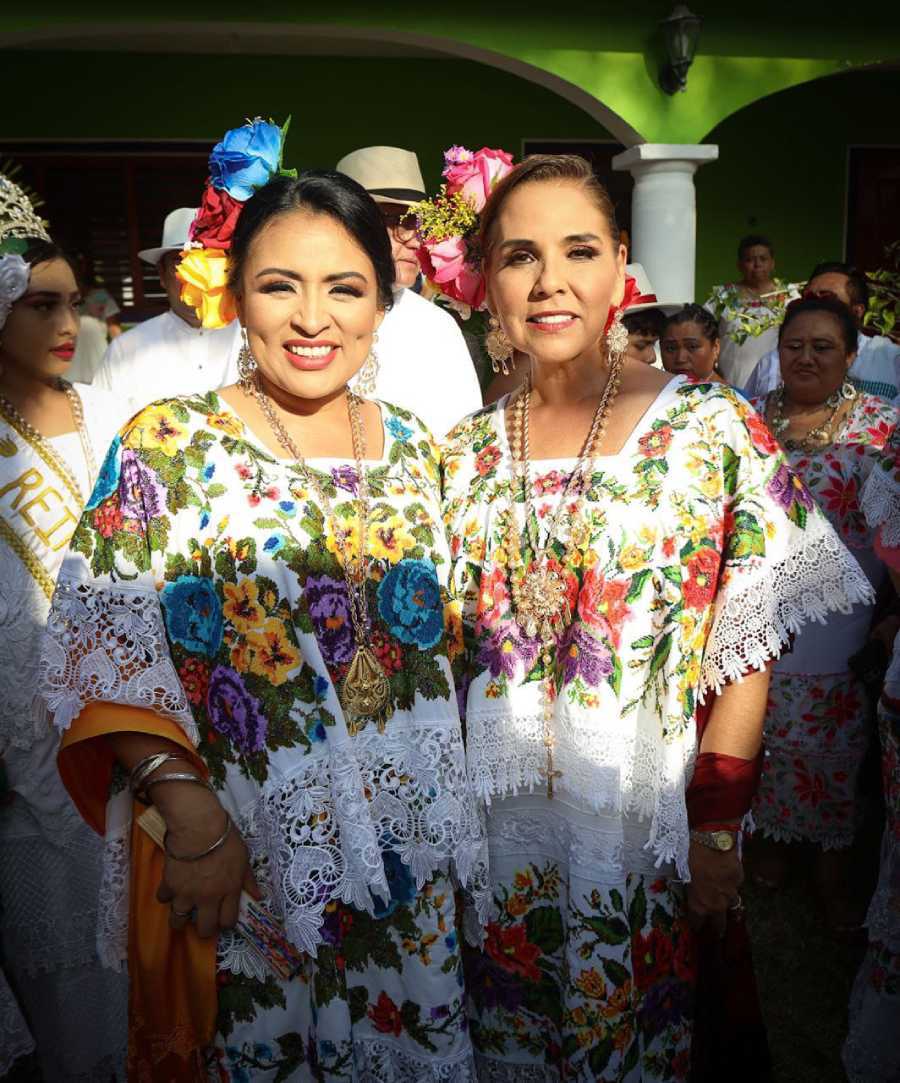 Blanca Merari se une a la clausura de la Fiesta de El Cedral en Cozumel para celebrar la importancia de la preservación cultural