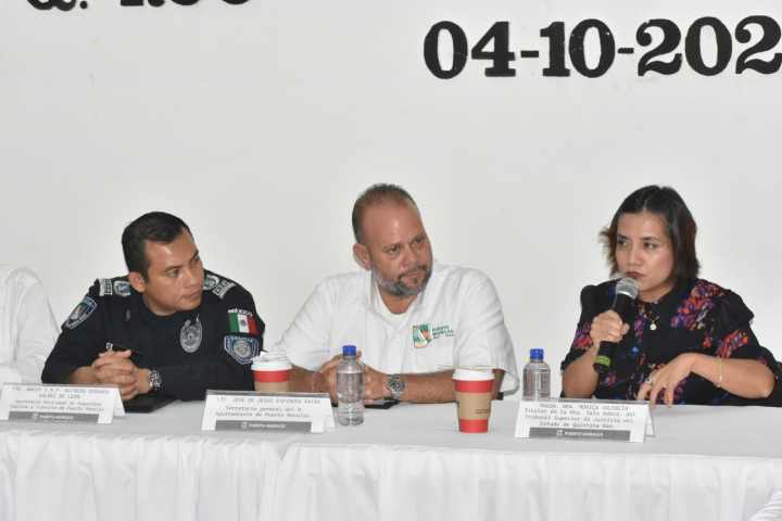 CAPACITAN A MANDOS DE SEGURIDAD PUBLICA DE PUERTO MORELOS EN BENEFICIO DE LA CIUDADANIA 2