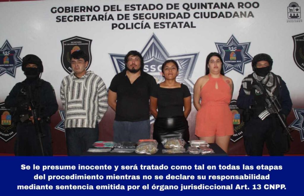 Cae Banda de Narcotraficantes en Cancún: Golpe al Tráfico de Drogas