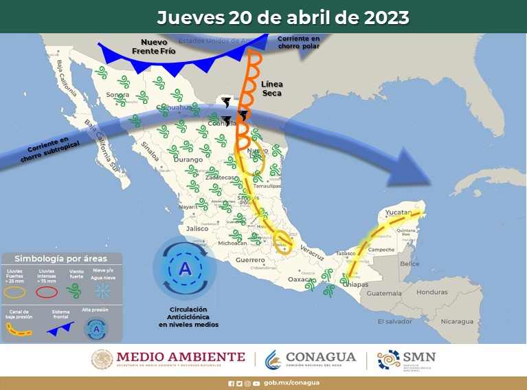 Clima en Quintana Roo y la Península de Yucatán