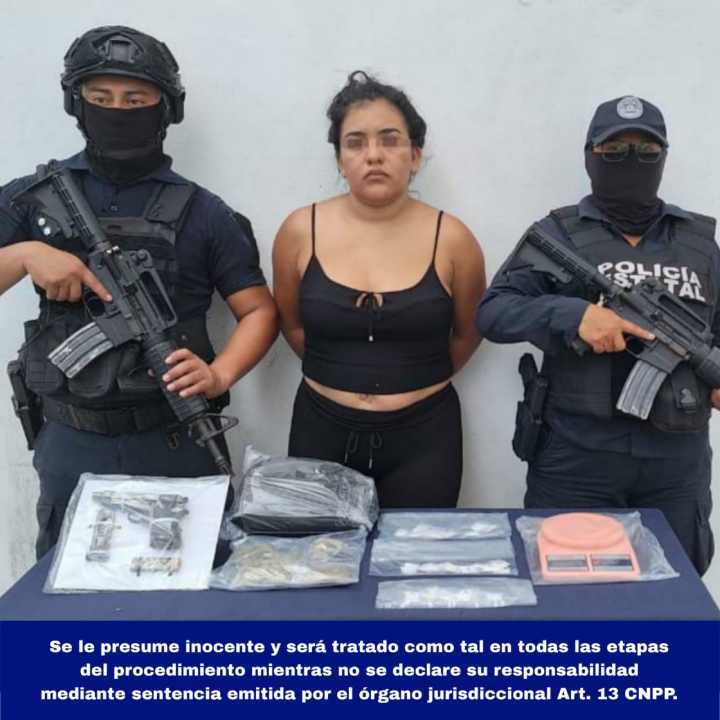 Capturada Mujer que Suministraba Drogas a Estudiantes en Playa del Carmen