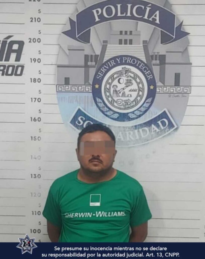 Capturado en cuartería de la colonia Colosio de Playa del Carmen por presunto caso de violación