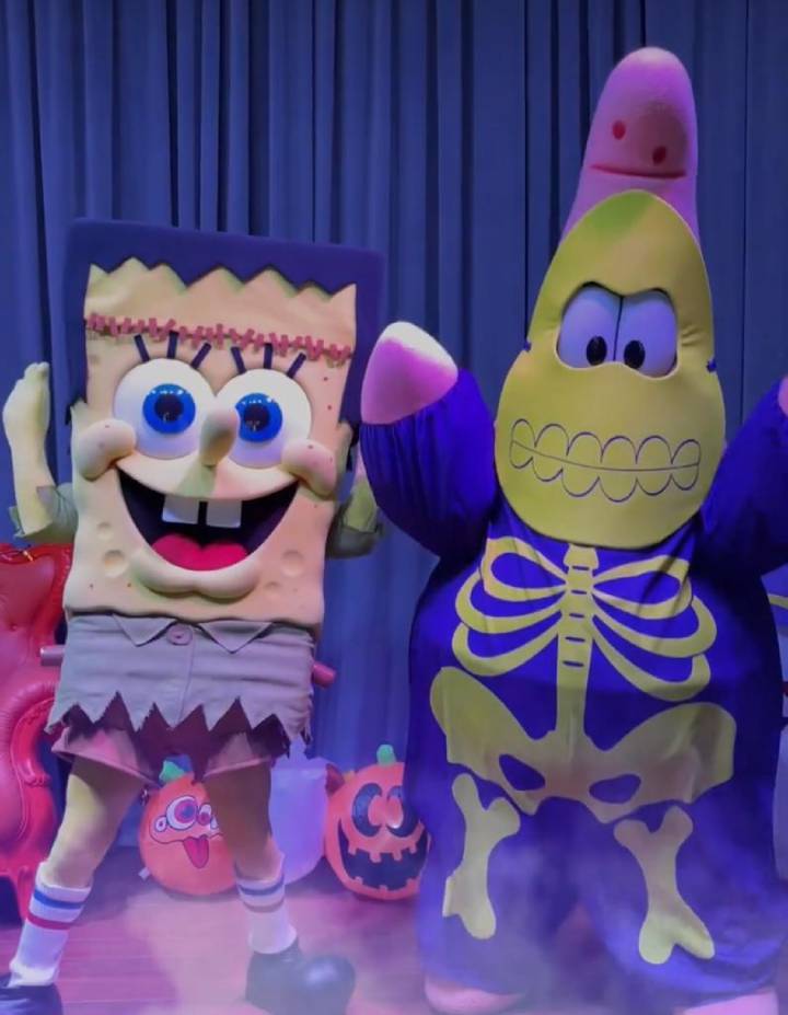 Celebracion del Dia de Muertos por Nickelodeon en Riviera Maya 2