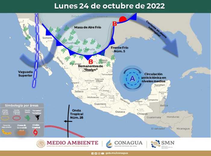 Clima en Quintana Roo: Día nublado con probabilidad de lluvia e