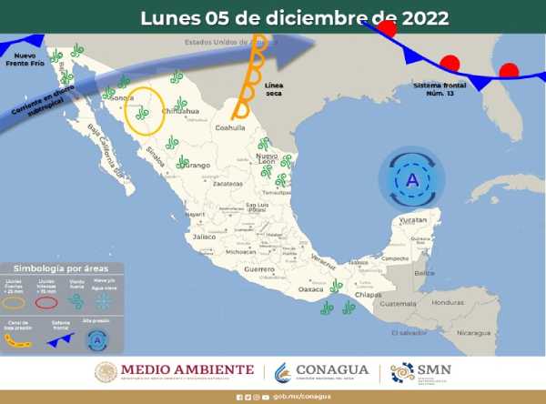 Clima Quintana Roo: tiene un lunes agradable