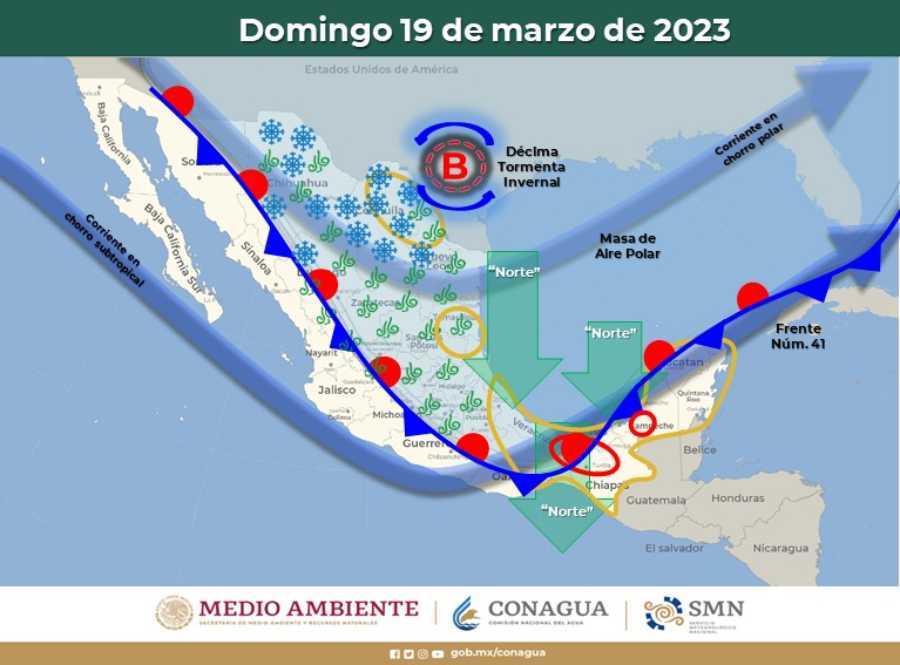 Clima en Quintana Ro: Se prevén lluvias intensas a causa del avance de un frente frío