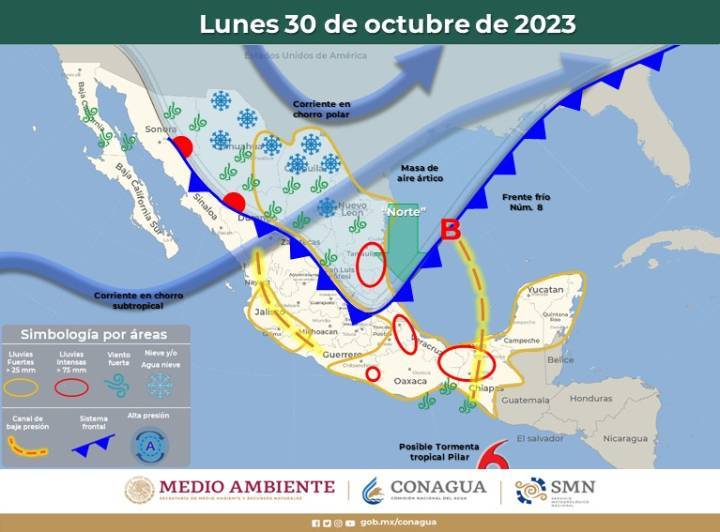 Clima en Quintana Roo: Advertencia de Lluvias y Condiciones Atmosféricas Especiales