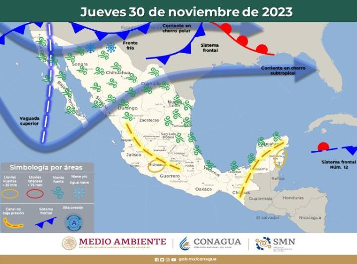 Clima en Quintana Roo: Advertencia por Precipitaciones Intensas